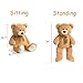 HollyHOME Big Teddy Bear Large Teddy Bear Stuffed Animal Birthday Valentines Day Plush for Kids and Girlfriend 36 inch Tan