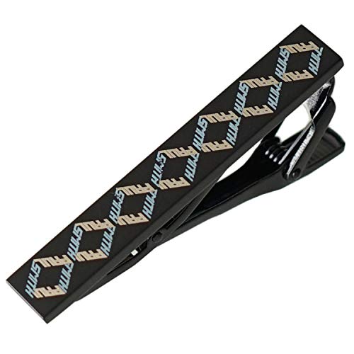 ポールスミス ネクタイピン メンズ ロゴ タイバー タイクリップ ブラック TPIN AGEO 1A [並行輸入品]