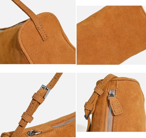 Bolsa tipo Hobo de cuero sintético para mujer miniatura 6