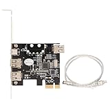 VERSIÓN PCI EXPRESS 1.0A: El adaptador firewire cumple con la versión PCI Express 1.0a, por lo que se puede utilizar con confianza