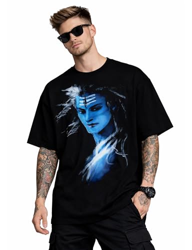 Image of STAND OUT All Over Printed Shiva, Krishna, Hanuman, Kali, Ram and Ravana, Ramayan, Bagavath Githa, Buddha Religious, Spiritual, Hindu Gods T-Shirts