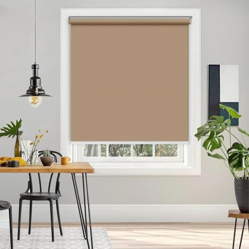 Image of Customise Roller Blinds for Windows Roll-Up Shades Sun UV Protection for Home & Office | Heavy Duty in 38 MM Pole
