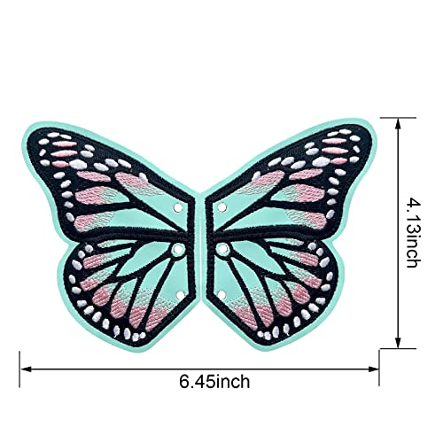 Gr Glamray Glow In The Dark Butterfly Wings For Roller Skate Shoes Boots, Roller Skate Accessories For Women Girls, Charm For Shoes #TOP6