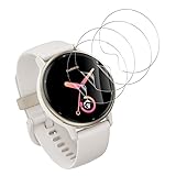 Joywing 4 Stück Soft TPU Panzer Schutz Glas Folie für Garmin Vivoactive 5 Schutzfolie, Passt Ideal Bildschirmschutz Garmin Vivoactive 5 Panzerfolie, Ultra HD, Blasenfreie Schutzglas
