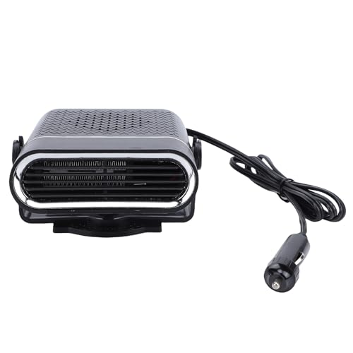 Jenivaint Autoheizung, Tragbarer 150- W- Entfroster für die Windschutzscheibe mit 2 Gängen, Schnelles Aufheizen, Leiser Betrieb, Kompatibel mit Verschiedenen Fahrzeugen, Plug- and- Play