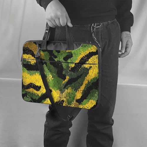 Maletín para portátil impermeable con patrón Leopard 14 pulgadas miniatura 2