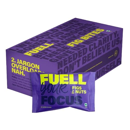 FUELL Fig Bites | 240g, Anjeer Barfi with Figs, Pistachios, Cashews, and Pure Ghee, Dry Fruits Nuts | Healthy Indian Sweets | No Added Sugar | Pack of 12, 20g each (B0DCL1PNPR) Amazon Price History, Amazon Price Tracker