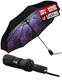 Repel Windproof Travel Umbrella - Compact & Withstands Winds up to 100MPH, Strongest Premium Auto Folding Umbrella for Rain and Sun - Durable, Light & Portable for Women & Men, Fits Backpack & Cars
