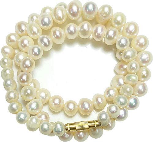 aldominNatural Energized 108 Bead Healing Crystal Mala Japa Mala Reiki Chakra Vastu Necklace Gemstone Mala For Men and Women