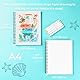 Ohuhu A4 Skizzenbuch Doppelseitig Durchschlagfest - 120 Seiten (60 Blatt) 150 g/m² Papier Säurefrei - ohne Durchdrücken, Spiralbindung für Alkoholmarker & Aquarell, Ideal für Illustration & Porträt