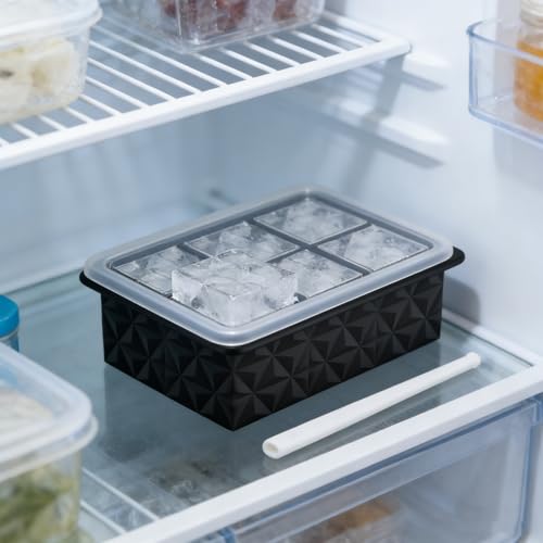Bandeja para cubitos de hielo de silicona grado alimenticio miniatura 2