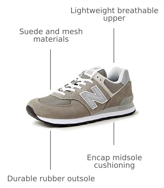 Image of New Balance Kids 574 New-b V2 Familiar Ground Hook and Loop Sneaker