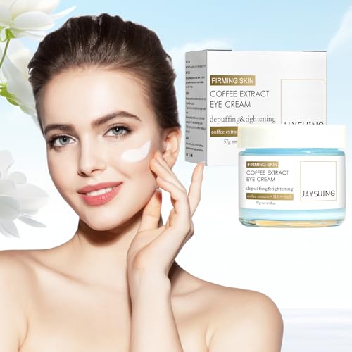 Phix Caffeine Eye Cream Caffeine Eye Cream 2 Pieces Eye Cream for Dark Circles and Puffy Eyes Suitable for Lightening Dull Eye Skin Improving Eye Bags and Dark Circles - Image 5