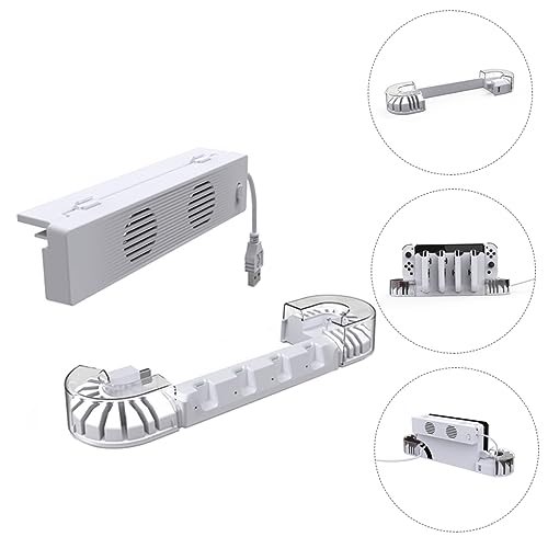 Support de refroidissement Switch OLED avec station de chargement manette - 5