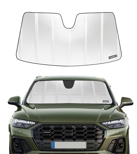 Pigenius Windshield Sun Shade for Audi Q5/SQ5 2018-2025, Q5/SQ5 Sportback 2021-2025, Q5 PHEV Premium...