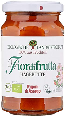 Rigoni di Asiago Fiordifrutta - Fruchtaufstrich - Hagebutte Bio, 1er Pack (1 x 250 g) Cover
