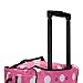 Rockland Rolling Duffel Bag, PINKDOT, 22