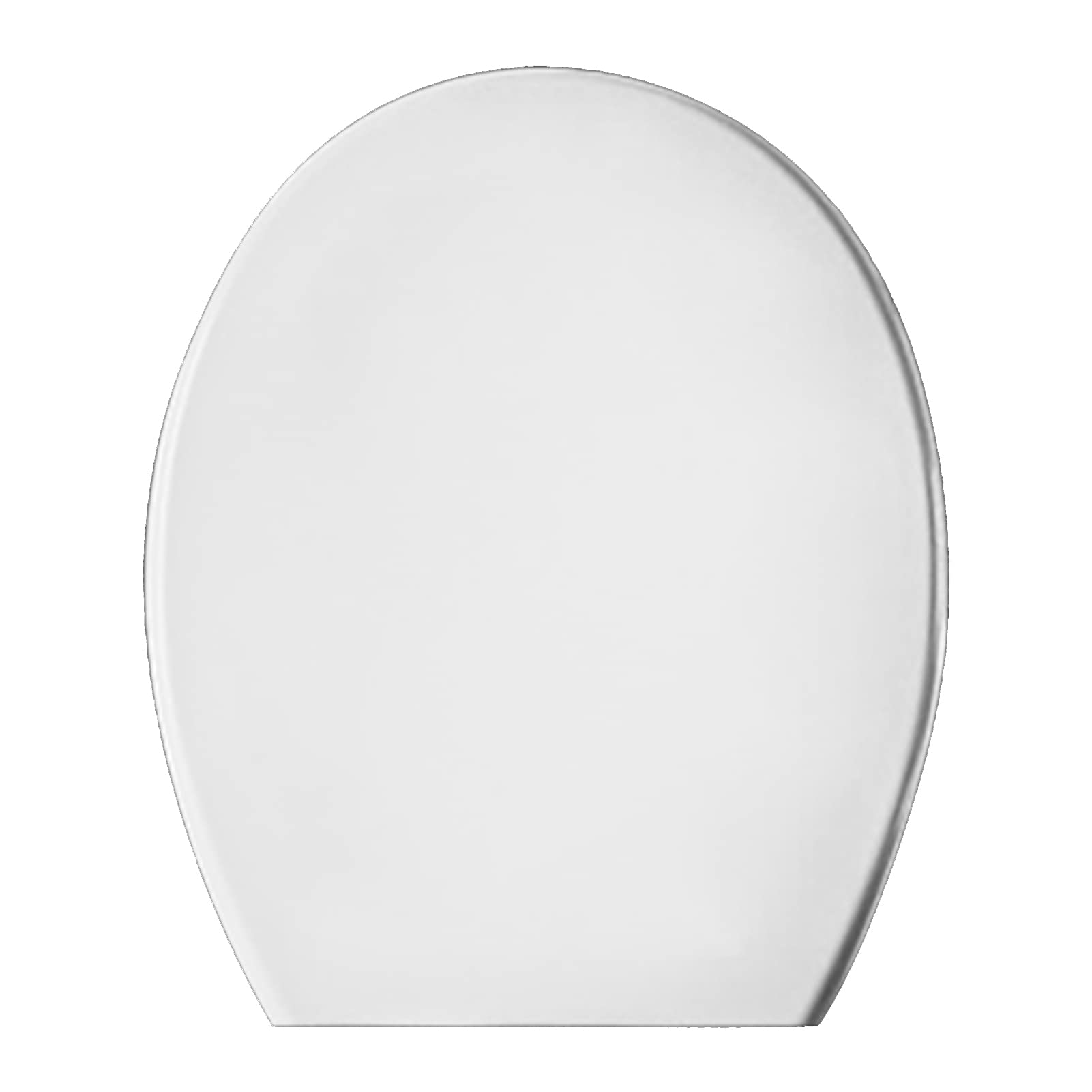 Dxpsxjl One Color Slow Close Elongated Toilet Seat, Ergonomically Designed Seat Ring, 360 Adjustable Stainless Steel Base, Thickened Resin, White, Designed, Elongated, Toilet, Ergonomically, Seat, Slow
