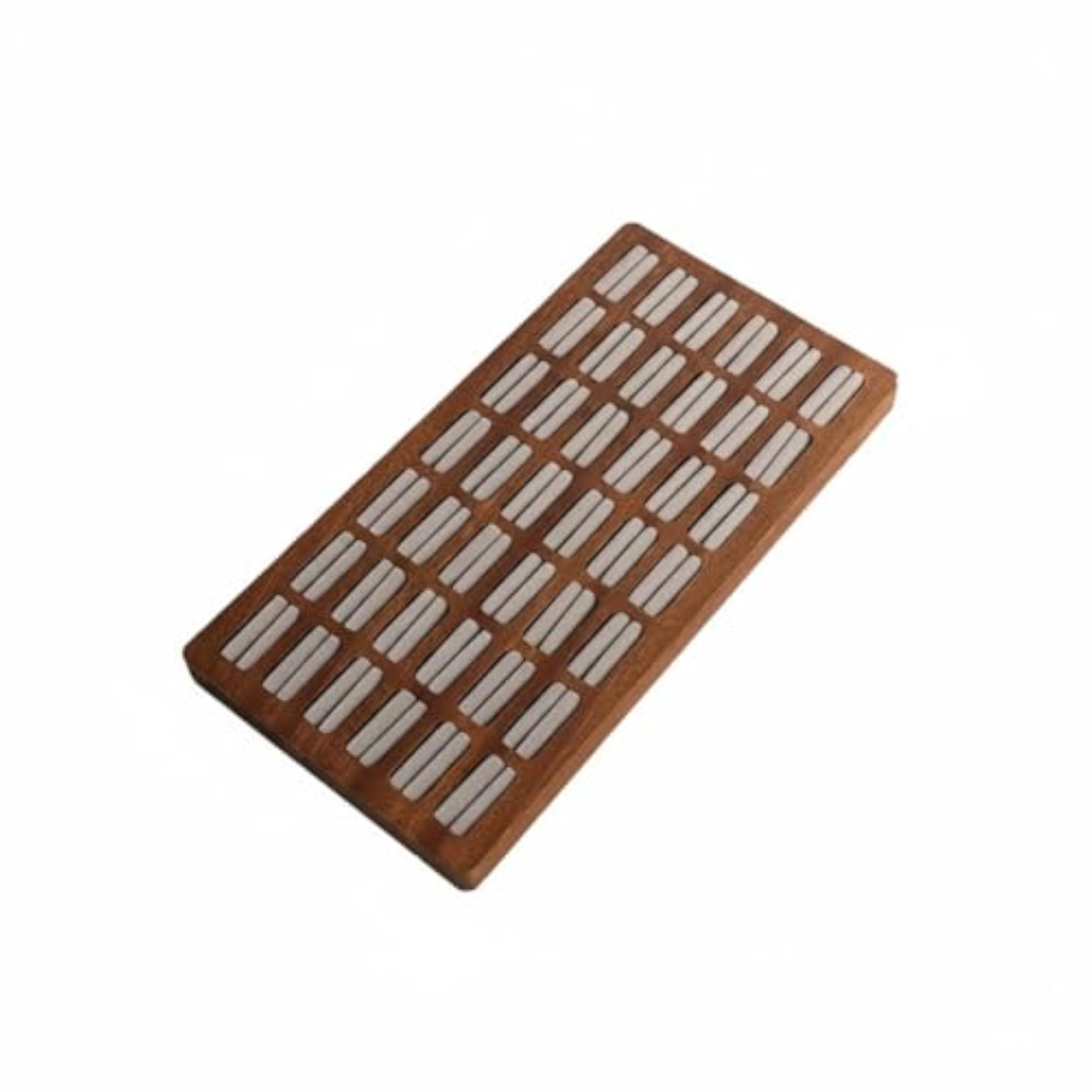 42 Slots Wooden Band Display Tray