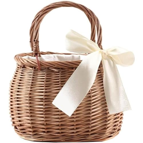 ヴィンテージ風バケット 夏レディース