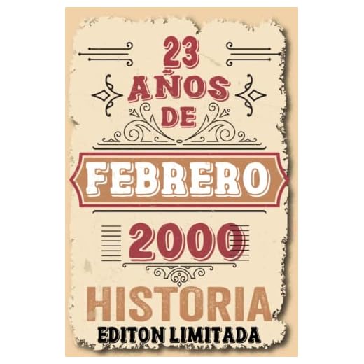 23 Años Cumpleaños Vintage En Febrero 2000: 23 años Regalos de cumpleaños de Febrero | Citas de motivación| Nacido en Febrero 2000 23 años Febrero