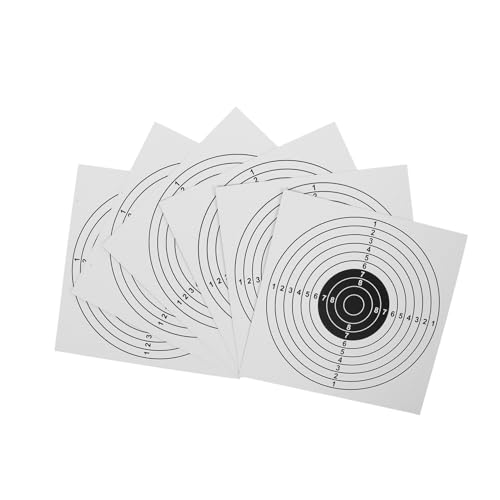 Cible en papier de tir UPKOCH pliable pour identifier facilement les impacts de balles
