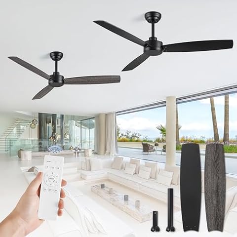 ZMISHIBO 52 Inch Outdoor Ceiling Fans Cover