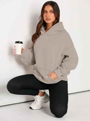 Image of EFAN Women's Hoodies Oversized Sweatshirt Comfort Fleece Sweaters | Cozy Trendy Pullover Hoodies, Sweatshirts with Pockets For Fall & Winter