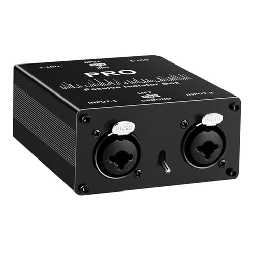 Divisor de sonido de canal en vivo para transmisiones limpias en exteriores
