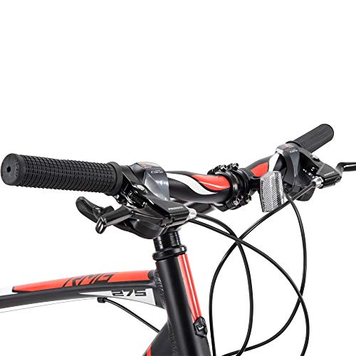 Royce Union Gravel Bike RMG 27.5\" Wheels and 19\" Frame, Lightweight Aluminum w/ Shimano, 16 Speed