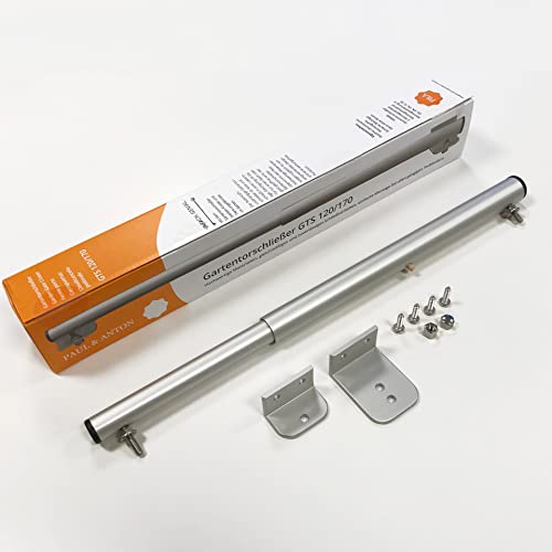 Gartentorschließer GTS 120/170 Soft Close (Aluminium eloxiert)