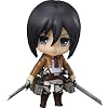 Good Smile Attack on Titan: Mikasa Ackerman Nendoroid Action Figure, Multicolor