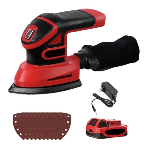 1.9Amp Cordless Detail Sander Compatible with Milwaukee 18v Battery