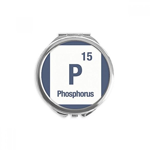Miroir portable phosphore idée cadeau originale pour passionnés de chimie