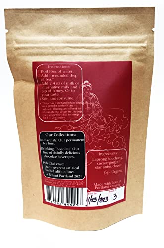 Té Lapsang Souchong Cacao y Jengibre Instantáneo miniatura 2