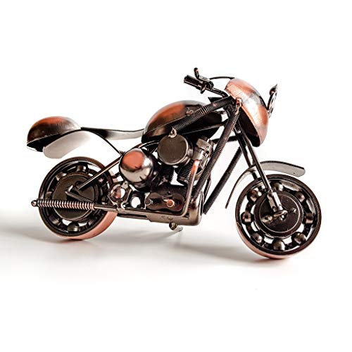 HomeZone® Stylish Bronze Effect Metal Moto GP Inspired Motorbike Sculptures Nuts & Bolts Desk Office Sculpture Men's steampunk buy now online HomeZone® Stylish Bronze Effect Metal Moto GP Inspired Motorbike Sculptures Nuts & Bolts Desk Office Sculpture Men's steampunk buy now online