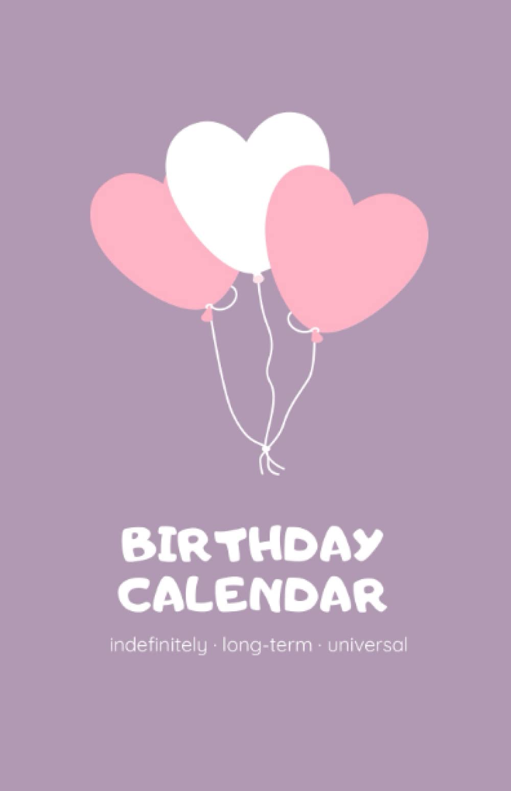 Birthday Calendar: Indefinitely - Long-term – Universal