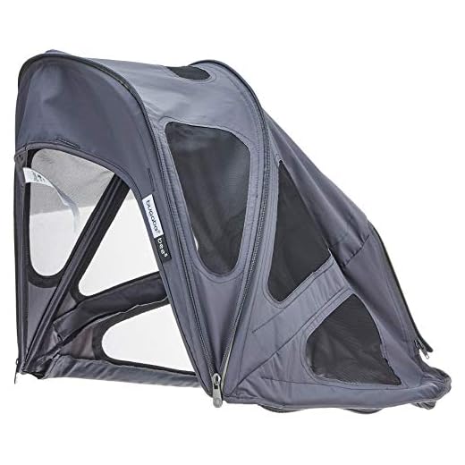bugaboo bee Breezy sol baldakin stellar/stål blå