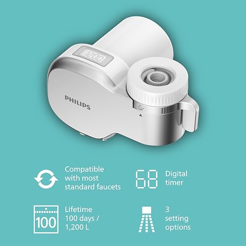 Philips Water Ontap Filter AWP3756P1/10 ULTRAFILTRATION mit DIGITAL DISPLAY, 1200 L Filterkapazität