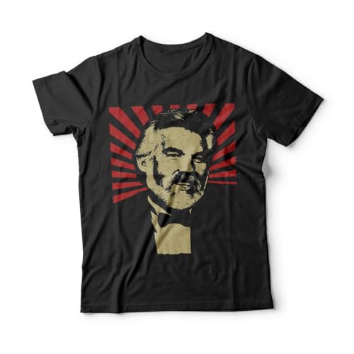 T-Shirt Kenny Event Music Novelty Rogers Unisex Vintage Big Style Short Design Gift for Men Fan Girl Sleeve Family Women Friend Multicoloured