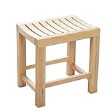 Asiento cómodo: el diseño ensanchado es más ergonómico, aumenta la seguridad y la comodidad al ducharse.