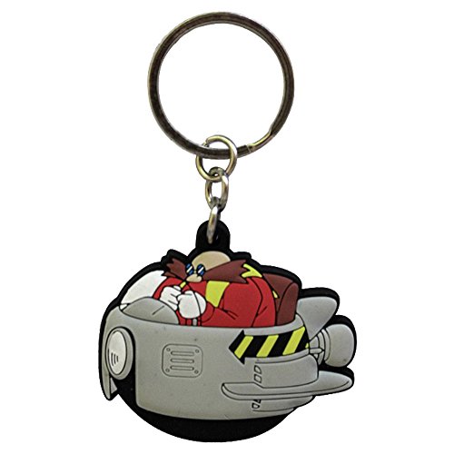 Preisvergleich Produktbild Sonic The Hedgehog ABYKEY085 Schlüsselanhänger Dr. Robotnik Eggman