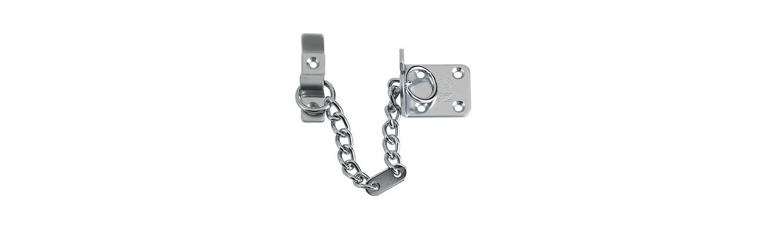 ZAB15SC Heavy Duty Door Chain Satin Chrome
