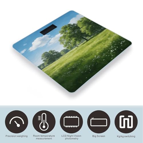 Báscula Digital para Baño con Vidrio Templado miniatura 3