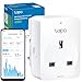 Tapo P110 Smart Plug with Energy Monitoring, Schedule & Timer, Away Mode, Wi-Fi Plug, Voice Control with Alexa & Google, Remote Control, Device Sharing, Guaranteed Safety, Easy Setup and Use