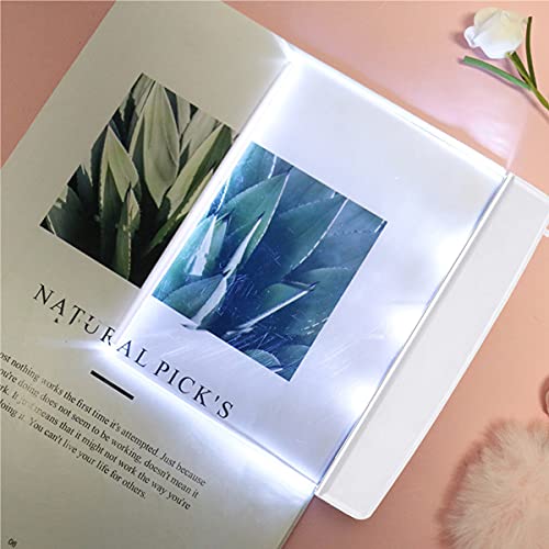 Toozoon 3Pcs Book Light Led Reading Light Night Light Book Family Study Light Eye Care Reading Lamp Portable Bookmark Light For Reading In Bed, Car (Black+White+Pink) #TOP4
