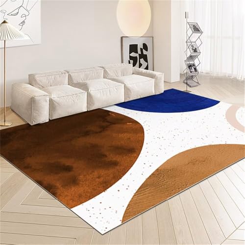 DJHWWD Kuche Teppich Modern Teppiche & Matten Tatami Matte Grauer Blauer waschbarer 120x160CM BRAUN Bettvorleger Anti rutsch DJHWWD Kuche Teppich Modern Teppiche & Matten Tatami Matte Grauer Blauer waschbarer 120x160CM BRAUN Bettvorleger Anti rutsch