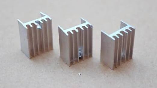 Aluminum Heat Sink For To220 Mosfet Transistor Pack Of 5 Miscellaneous Electronic Hobby Kit Electronic Components Electronic Hobby Kit (FKKTY74516)