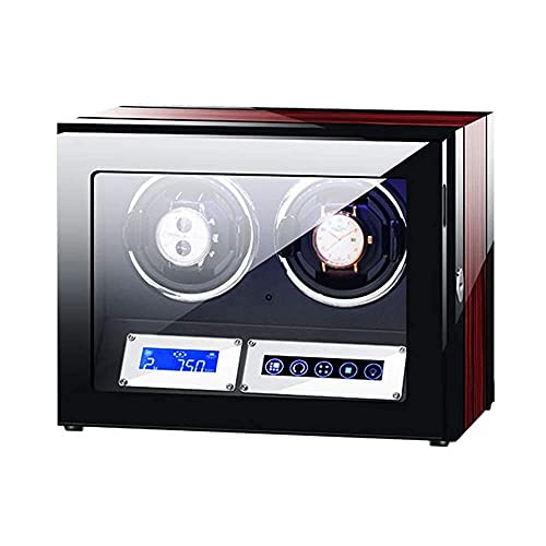 Caja serpentines doble relojes automáticos panel táctil pantalla flexible LED