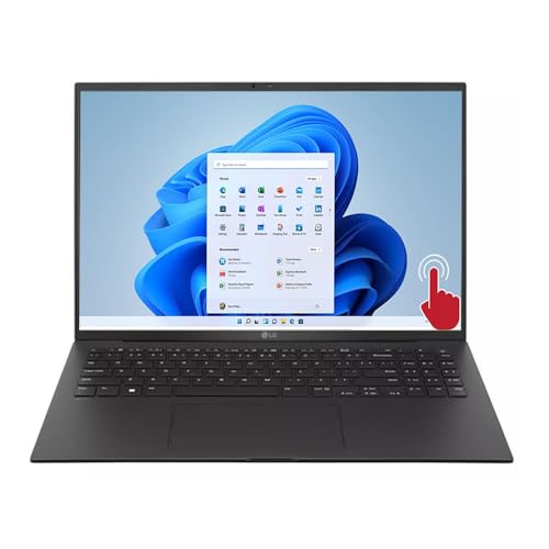 LG gram 16インチ アンチグレア IPS WQXGA (2560 x 1600) タッチスクリーンインテル Evo プラットフォーム ノートパソコン - Intel Core Ultra 7 プロセッサー 155H - Windows 11、32G